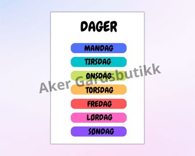 Ukedager- Digital fil