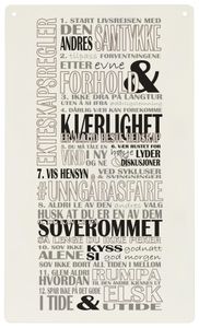 Hovedbilde Skilt - Ekteskapsregler