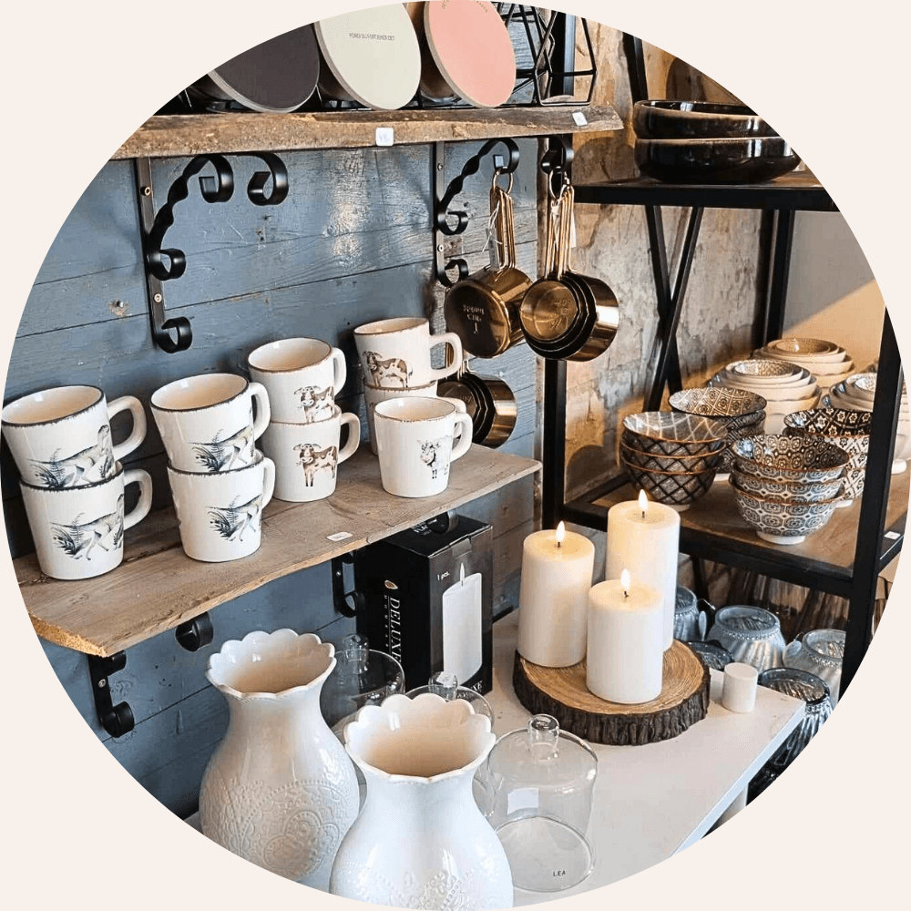 Interiør På stell kopper gaver servietter fat brett pippi Emil