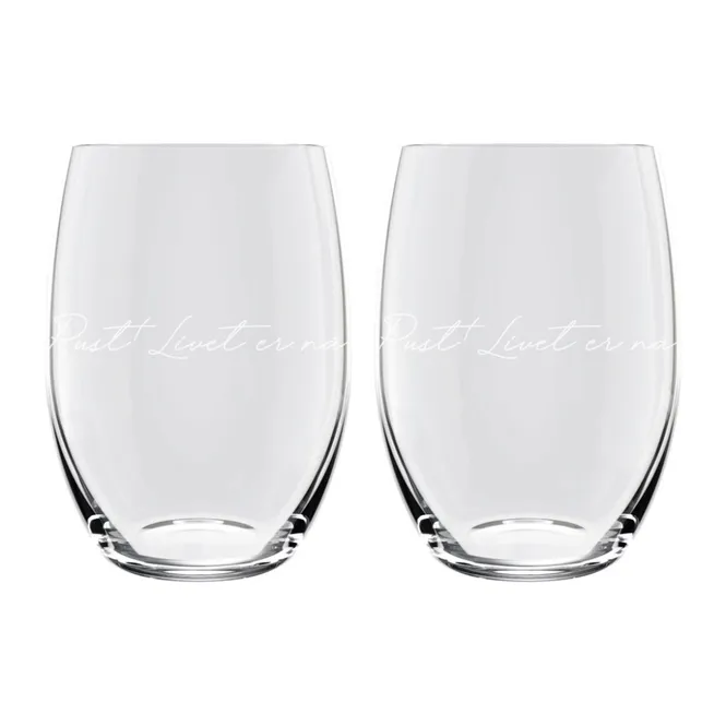 Hovedbilde Vannglass - Pust (2pk)