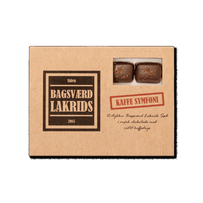 Bagsværds Lakris - Kaffe Symponi gaveeske